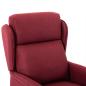 Preview: Massagesessel Weinrot Stoff