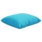 Preview: Scatter Kissen 4 Stk Türkis 40x40 cm Stoff
