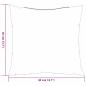 Preview: Scatter Kissen 4 Stk Türkis 40x40 cm Stoff