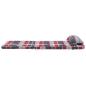 Preview: Stuhlkissen 2 Stk. Oxford-Stoff Rotkariert 58 x 77 x 4,5 cm