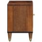 Preview: TV-Schrank Honigbraun Massivholz Mango, Holzwerkstoff
