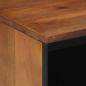 Preview: Medien-Schrank Honigbraun Massives Mango-Holz, Holzwerkstoff