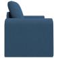 Preview: Boden Schlafsofa 2-in-1 Blau 98x71x83 cm Stoff