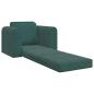 Preview: Boden Sofa Bett 2-in-1 Dunkelgrün 98x71x83 cm Velvet