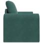 Preview: Boden Sofa Bett 2-in-1 Dunkelgrün 98x71x83 cm Velvet