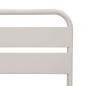 Preview: Klappgartenstühle 2 Stück Beige 42x52x82 cm Pulverbeschichteter Stahl