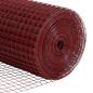 Preview: Schweißdrahtzaun Rot 1.5x10 m Stahl