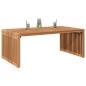 Preview: Gartentisch 90x49.7x36 cm Massivholz Teak