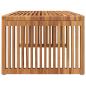 Preview: Gartentisch 90x49.7x36 cm Massivholz Teak