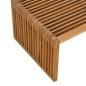 Preview: Gartentisch 90x49.7x36 cm Massivholz Teak