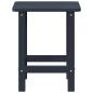 Preview: Adirondack Beistelltisch Marineblau 38x38x46 cm HDPE