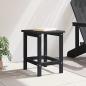 Preview: Adirondack Beistelltisch Schwarz 38x38x45 cm HDPE