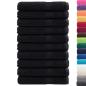 Preview: Premium Saunatücher "SOLUND" 25 Stück Schwarz 80x200 cm 550 g/m²