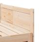 Preview: Ausziehbares Tagesbett 90x200 cm Massivholz Kiefer