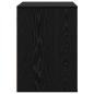 Preview: Eckkommode Schwarz Eiche 60x41x58 cm Holzwerkstoff