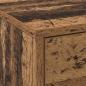 Preview: TV Schrank mit LED Altes Holz 162.5x34x40 cm Synthetisches Holz