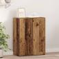 Preview: ARDEBO.de - Büroschrank Altes Holz 60x32x77,5 cm Holzwerkstoff