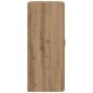 Preview: Büroschrank Eiche 60x32x77,5 cm Holzwerkstoff
