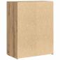 Preview: Büroschrank Eiche 60x32x77,5 cm Holzwerkstoff