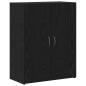 Preview: Büroschrank Schwarze Eiche 60x32x77.5 cm Holzwerkstoff