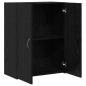 Preview: Büroschrank Schwarze Eiche 60x32x77.5 cm Holzwerkstoff