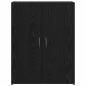 Preview: Büroschrank Schwarze Eiche 60x32x77.5 cm Holzwerkstoff