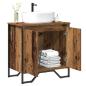 Preview: Badezimmerschrank Altes Holz 60x35x50 cm