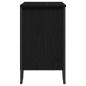 Preview: Waschbecken-Schrank Schwarze Eiche 60x35x60 cm Furniertes Holz