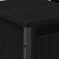 Preview: Waschbecken-Schrank Schwarze Eiche 60x35x60 cm Furniertes Holz