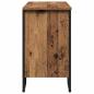 Preview: Waschbeckenschrank Altes Holz 91x35x60 cm Spanplatte
