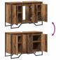 Preview: Waschbeckenschrank Altes Holz 91x35x60 cm Spanplatte