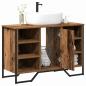 Preview: Waschbeckenschrank Altes Holz 91x35x60 cm Holzwerkstoff
