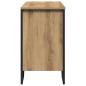 Preview: Waschbecken Schrank Artisan Eiche 91x35x60 cm Holzwerkstoff
