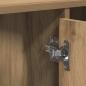 Preview: Waschbecken Schrank Artisan Eiche 91x35x60 cm Holzwerkstoff