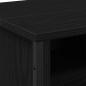 Preview: Waschbecken Schrank Schwarz Eiche 91x35x60 cm Holzwerkstoff