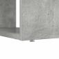 Preview: Schreibtisch mit Stauraum Beton Grau 113x54x120 cm Holzwerkstoff