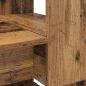 Preview: Schreibtisch mit Stauraum Alter Holz 113x54x120 cm Spanplatte