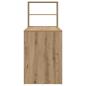 Preview: Schreibtisch mit Stauraum Artisan-Eiche 113x54x120 cm Ingenieurholz