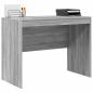 Preview: Schreibtisch Graues Sonoma MDF, Furnier 100 x 50 x 76 cm
