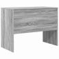 Preview: Schreibtisch Graues Sonoma MDF, Furnier 100 x 50 x 76 cm