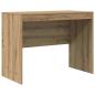 Preview: Schreibtisch Artisan Eiche MDF 100 x 50 x 76 cm Schlicht