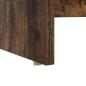 Preview: Schreibtisch mit Stauraum rauchige Eiche 120.5x44x88.5 cm Holzwerkstoff