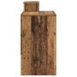Preview: Schreibtisch mit Stauraum Alter Holz 120,5x44x88,5 cm Holzwerkstoff