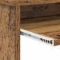 Preview: Schreibtisch mit Stauraum Alter Holz 120,5x44x88,5 cm Holzwerkstoff