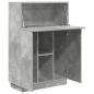 Preview: Beton Grau Schreibtisch Beton grau Holzwerkstoff Standard