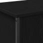 Preview: TV-Schränk 100 x 35 x 45 cm Schwarz Eichen-Optik Holzwerkstoff