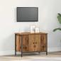 Preview: ARDEBO.de - Old Wood TV Stand Altholz Holz 60 x 35 x 45 cm Langlebig