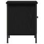 Preview: TV-Schränk 60 x 35 x 45 cm Schwarz Eichen-Optik Holzwerkstoff