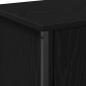 Preview: TV-Schränk 60 x 35 x 45 cm Schwarz Eichen-Optik Holzwerkstoff