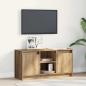 Preview: ARDEBO.de - Entertainment Center Artisan Eiche Holzwerkstoff Mittel Regale